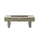 Alora 42-Inch 50K BTU Iron Liquid Propane Fire Pit Table With Glass Stones (SAK63845)