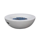 Alora 42-Inch Modern Outdoor Concrete Propane Gas Fire Pit Bowl (SAK51260)