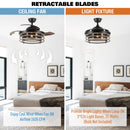 42" Industrial Downrod Mount Ceiling Fan with Lighting and Remote Control
