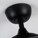 42" Modern Downrod Mount Crystal Ceiling Fan with Lighting and Remote Control