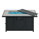 Alora 42" Rectangular Outdoor Propane Gas Fire Pit