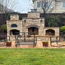CBO 500 DIY Brick Pizza Oven Kit | Wood Fired Pizza Oven | Flexibility Meets Affordability | 27" x 22" Cooking Surface