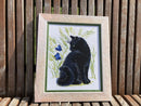 Black Cat R2001 Counted Cross Stitch Kit