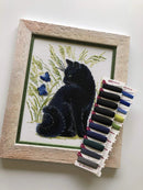 Black Cat Counted Cross Stitch Kit by Riolis R2001