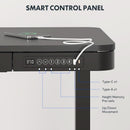 Electric Standing Desk With USB Ports And Drawer Storage