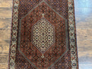 Persian Bidjar Rug 4x5, Fine 290 KPSI, Herati Pattern