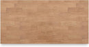 Farmhouse Counter Height Dining Table 3 Shelves Light Brown