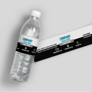 Stripes Icons Mortgage Broker Water Bottle Labels