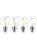 2"W 4-Pack LED Bulbs Starry Night Collection