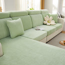 Chenille Cushion Covers for 1/2/3/4 Seater Sofas and L-shaped Couches, Furniture Covers for Pets