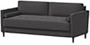 Heather Grey Fabric Sofa With Modern Design And Durable