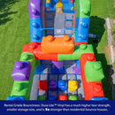 42FT Commercial Inflatable Obstacle Course With Dual Water Slide (SAK31587)