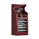Nuvia Luxury 43-Bottle Freestanding Low Noise Wine Cooler Cabinet (SAK56084)