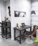 43 Inch Home Office Desk With Heavy Duty Steel Frame
