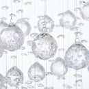 Crystal Double Helix Chandelier // 7 Lights