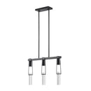 Harmony 3 Light Chandelier // Matte Black