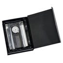 Optic Crystal Semi-circular Clock