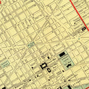 Vintage Map of Washington, DC 1897
