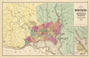 Vintage Map of Washington, DC 1873