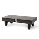 54_inch Iron  Fire Pit Table(Stone)