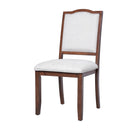 Downloads: 0 
Farmhouse Dining Chairs Set of 4, Upholstered Dining Chairs with High Back, Modern Seating for Kitchen, Bedroom & Living Room(Beige+Cherry)