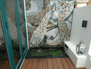 Mosaic Artwork - Peafowls in Love