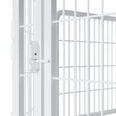 Dog Playpen 8 Panels 24' Height Heavy Duty Dog Fence Puppy Pen for Large Medium Small Dogs Indoor Outdoor Foldable Pet Exercise Pen