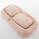 Human Dog Bed, Lazy Sofa Couch, 5 Adjustable Position,sit,sleep,fold,suit to put in bedroom, living room, Space Saving Design, Pink