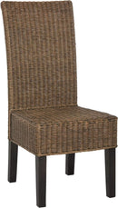Grey Wicker 18 Inch Dining Chair Safavieh Home Collection