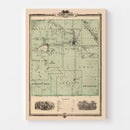 Vintage Map of Cerro Gordo County, Iowa 1875