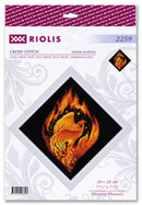 Flaming Phoenix R2259 Counted Cross Stitch Kit