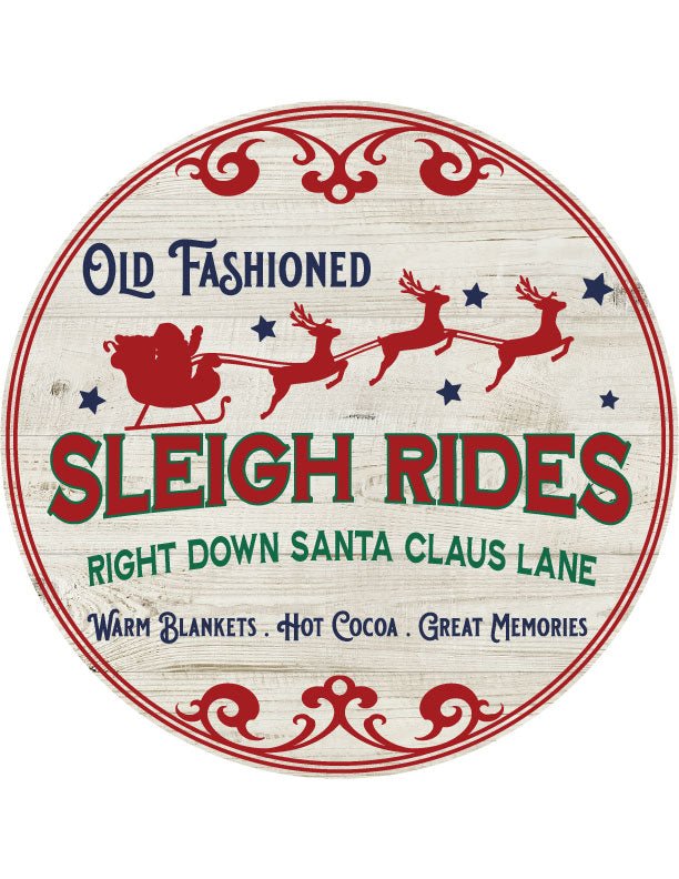 Right Down Santa Claus Lane Christmas Door Decorations