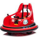 12V ride on bumper car for kids,electric car for kids,1.5-5 Years Old,W/Remote Control, LED Lights, Bluetooth & 360 Degree Spin, Vehicle body with anti-collision padding Five-point Safety Belt,2wd