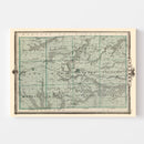 Vintage Map of Clarke County, Iowa 1875