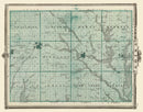 Vintage Map of Union County, Iowa 1875