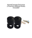 2 Light Swag Plug-In Pendant 16"w Light Oatmeal Linen Drum with Diffuser, Black Cord