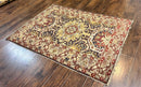 Antique Caucasian Rug, Kuba Seychour Rug, Handmade Wool Oriental Carpet, Azerbaijan Rug