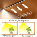 45 degree led aluminum profile corner trim kitchen backlight