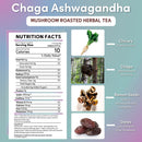 Chaga Ashwagandha Butterscotch Cream Mushroom Herbal Tea