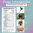 Chaga Ashwagandha Butterscotch Cream Mushroom Herbal Tea
