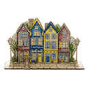 Wooden Cross-Stitch Kit Evening Lights FLW-068