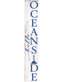 Hello Oceanside Porch Leaner Welcome Sign