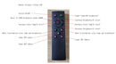 63"H LED Torchiere Floor Lamp (5 Color Settings) 2100 Lumens Dimmable Black Metal with Remote