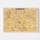 Vintage Map of Freeborn County, Minnesota 1874