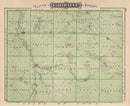 Vintage Map of Faribault County, Minnesota 1874