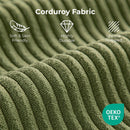 Green ThreeInOne Convertible Sleeper Sofa Bed Studio