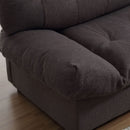 Cloud Style Sofa, Teddy Velvet Fabric, Comfy Padded Cloud Couch for Living Room, Apartment