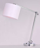 Hotel 19"H 1-Light LED Table Lamp Light Fixture Polished Chrome Finish by Maxim