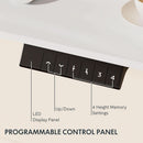 Electric Height Adjustable Standing Desk 48x24 Inches