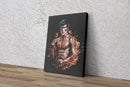 Bruce Lee Poster Actor Mixed Martial Arts Painting Hand Made Posters Canvas Print Wall Art Man Cave Gift Home Decor
